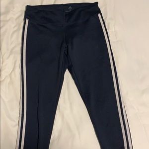Adidas navy blue workout leggings